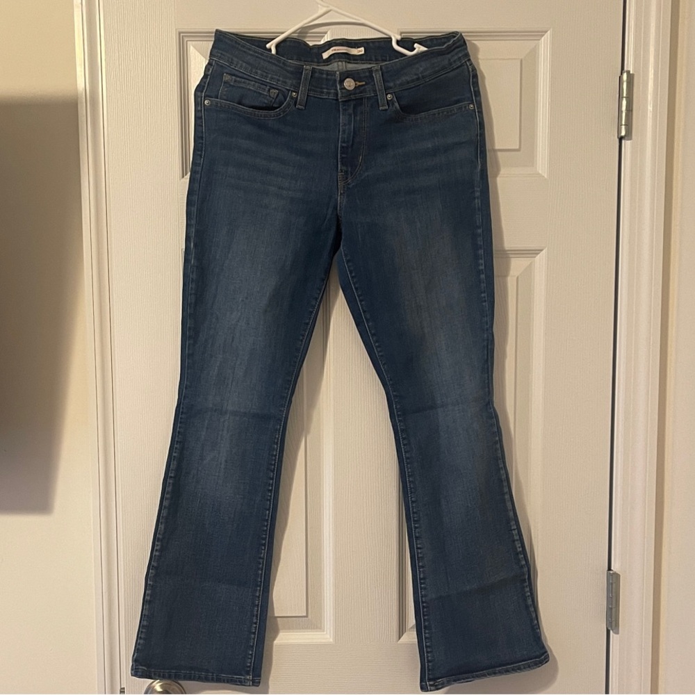 Levi's Dark Blue Flare Jeans